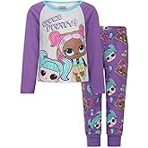 L.O.L. Surprise! Girls Long Sleeve Shirt and Pants Set for Little and Big Kids