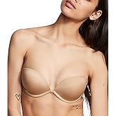 Victoria's Secret Women's Everyway Low Back Clear Strap Push Up Strapless Bra, Bras for Women (32B-38DD)