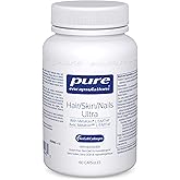 Pure Encapsulations Hair/Skin/Nails Ultra - Supplement for Collagen, Antioxidants, Skin Hydration, Hair & Nails* - With Bioti