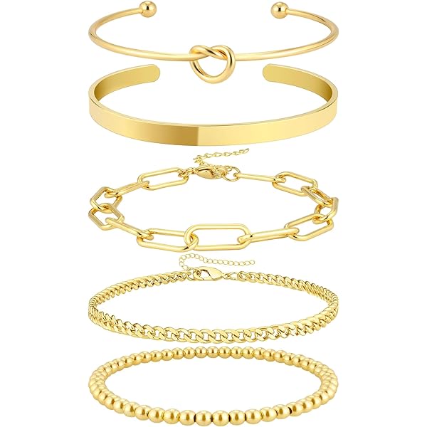 Edary Lot De 4 Bracelets Arbre De Vie Tortue De Marbre Naturelle Perles à La Main Pour Les Femmes Et Les Filles