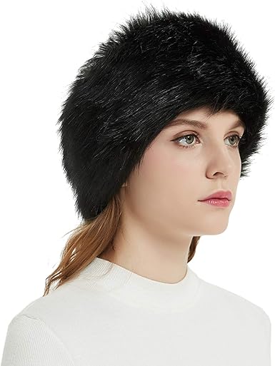 fur ear warmer headband