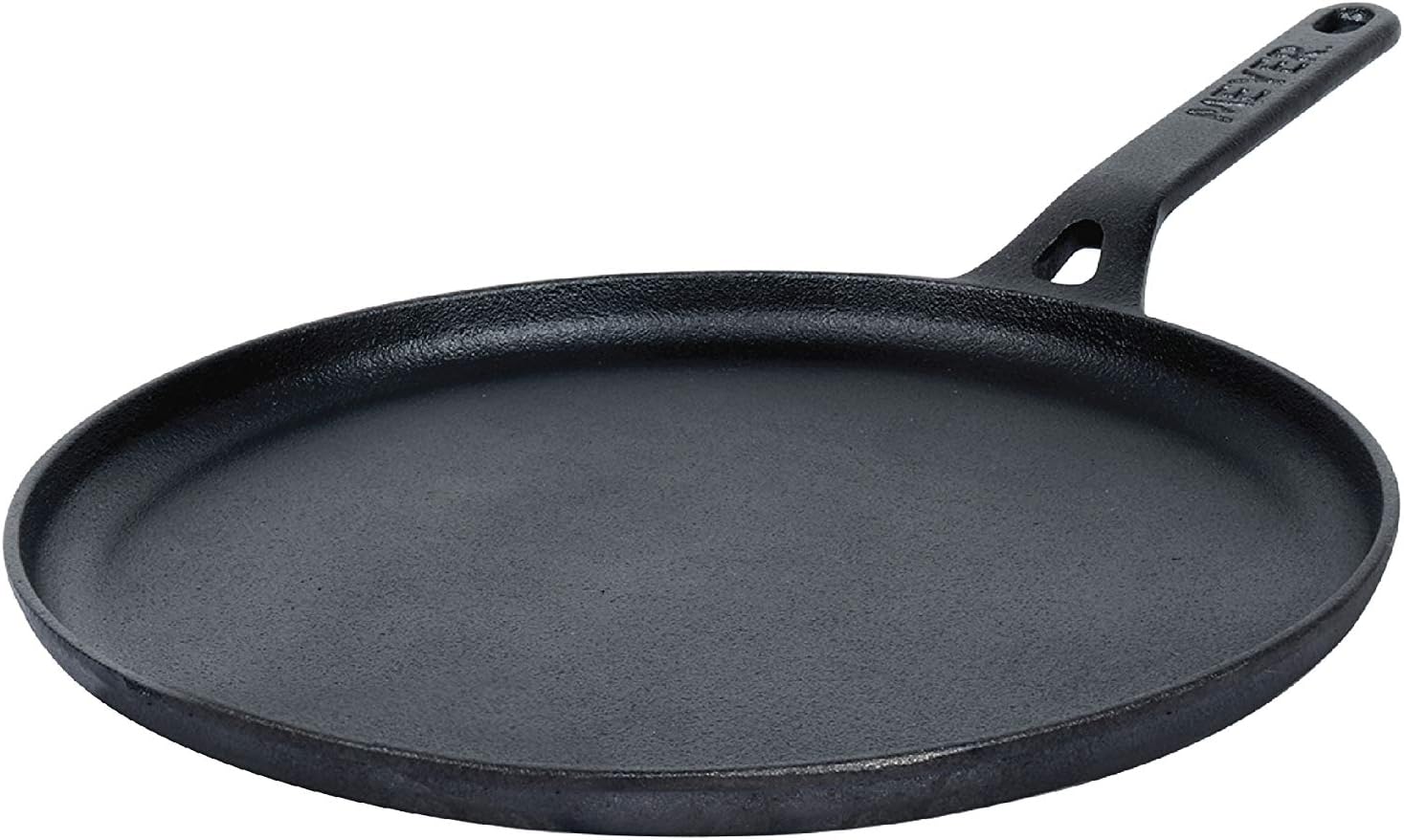 Buy Meyer Pre Seasoned Cast Iron Dosa Flat Tawa (Black, 24cm) Online at