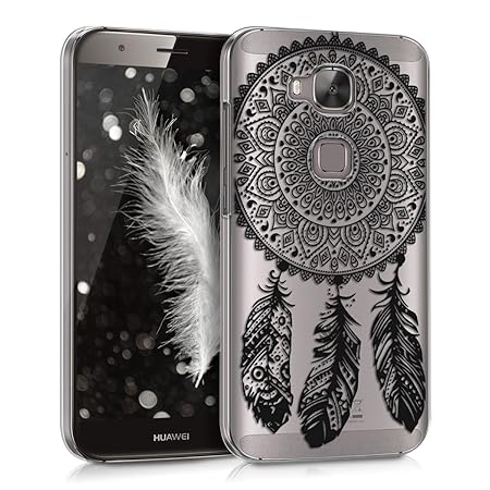 kwmobile Huawei G8 / GX8 Hülle - Handyhülle für Huawei G8 / GX8 - Handy Case in Schwarz Transparent
