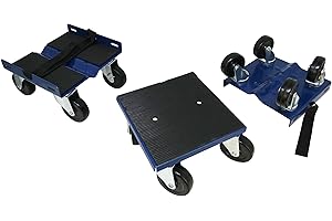 Shepherd Hardware 9298 Snowmobile Dolly Set, 1000-lb Load Capacity