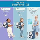Naturally KIDS Unicorn Toys Backpack with Stuffed Animal Toddler Gift view 2