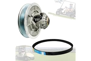 Tuntrol FBT2 Driven Clutch For YAMAHA G29 YDRA Drive 2007-up and Drive2 2017-up GAS Golf Cart with Belt J55-G6241, Aluminum Secondary Sheave Assembly High Performance Light Weight