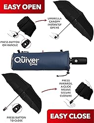 REPEL Windproof Travel Umbrella - Compact