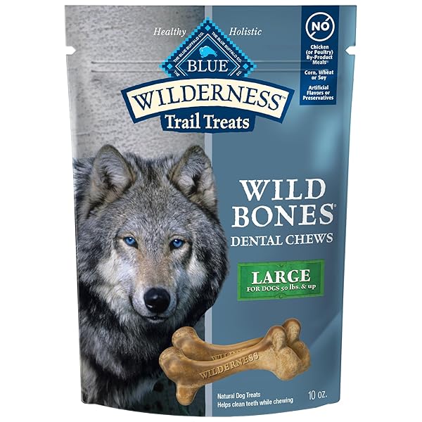 BLUE BUFFALO WILDERNESS TRAIL TREATS WILD BONES LARGE...