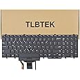 TLBTEK Backlight Keyboard Replacement Compatible with Dell Latitude E5550 P37F E5570 P48F E5580 E5590 E5591 5550 5570 5580 P60F 5590 5591,Precision 3510 M3510 M3520 7510 M7510 M7520 Series Laptop