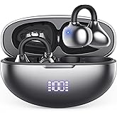 AI Translation Earbuds Real Time 198 Languages 80H Playtime Translator EarBuds Audifonos Traductores Inglés Español Wireless Earphones Bluetooth Headphones for Travel Business Meeting Learning Black