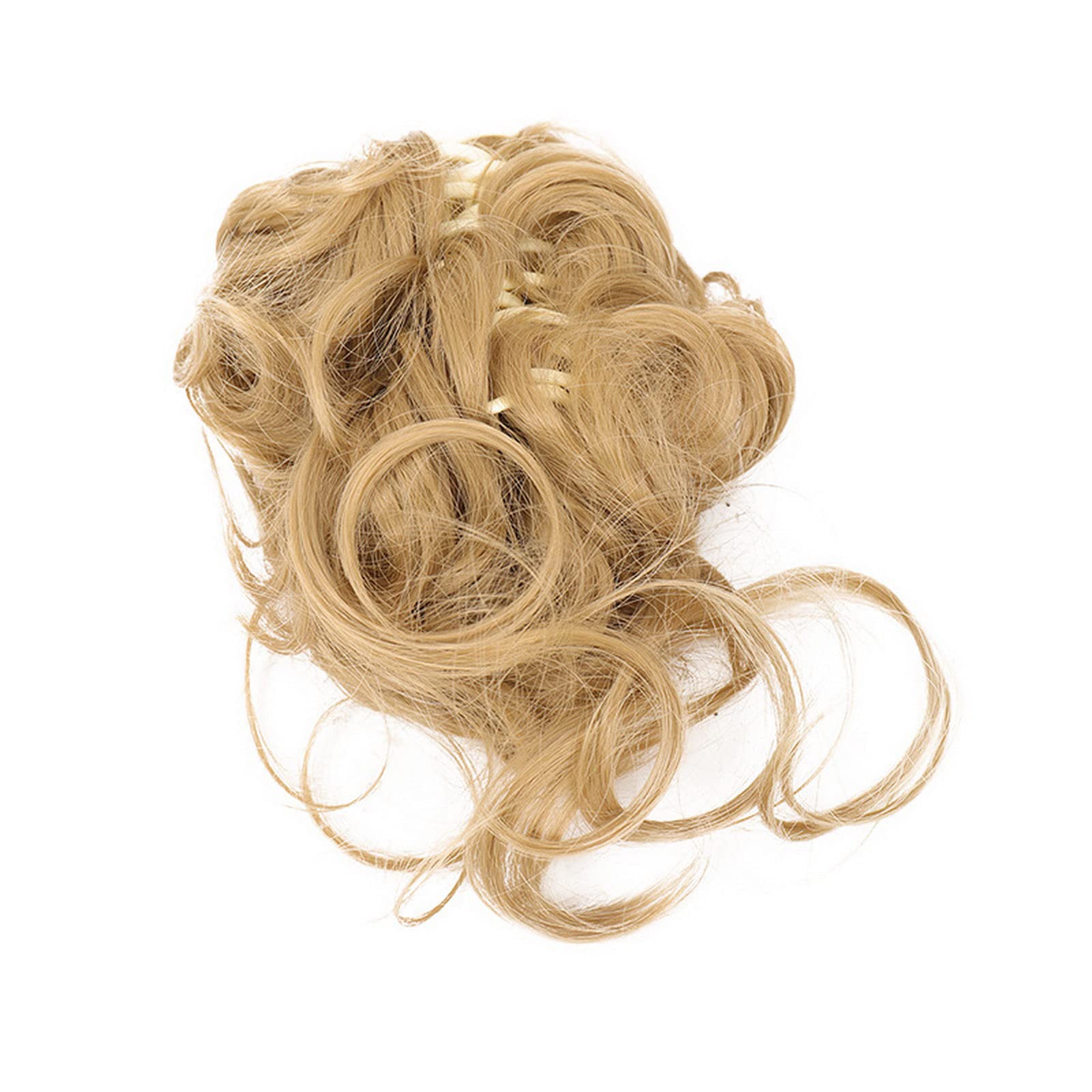 Faringoto Claw Clip in Hair Bun,Messy Bun Hair Piece,Hair Extensions for Women