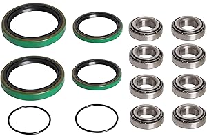 Front Wheel Hub Strut Bearings & Seals Kit, for Polaris Big Boss/Magnum/Ranger/Scrambler/Sportsman/Worker/Xpedition/Xplorer 1