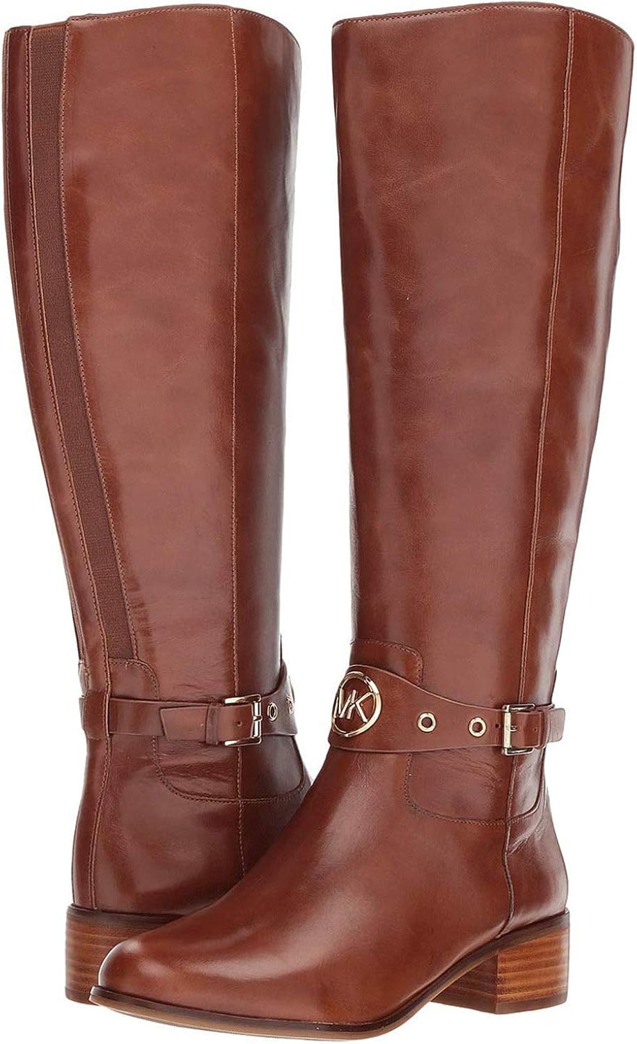 michael kors dark brown boots
