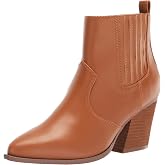The Drop Women's Sia Pointed-Toe Western Ankle Boot