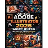 Complete Adobe Illustrator 2026 Guide for Beginners: A Step-by-Step Guide to Mastering Vector Design, Logo Creation, Illustration Tools, and Professional Graphic Workflows