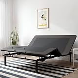 FARDLIFE Queen Adjustable Bed Frame with Wireless Remote, Dual Motors