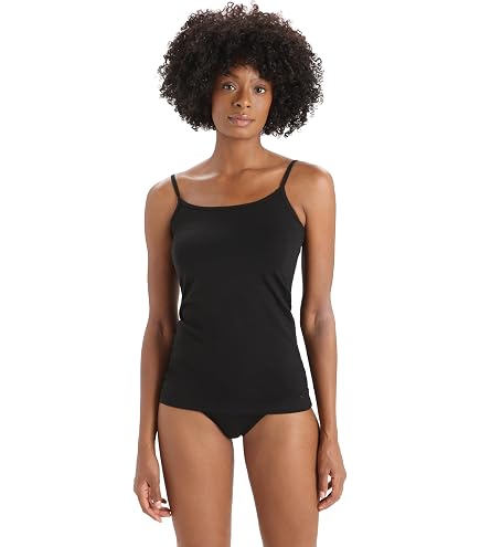 Icebreaker Merino Women's Siren Tank Top – Lichen Color, Large (Merino Wool Blend)