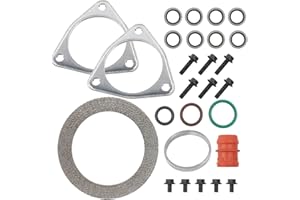 OCTAOR Turbo Mounting Seal Kit, Replacement for 2008-2010 Ford Powerstroke 6.4L, Turbocharger Rebuild Kit for F250 F350 F450 F550 Super Duty V8, Part Number 8C3Z9T514C SW8C3Z9T514C 1876540C92