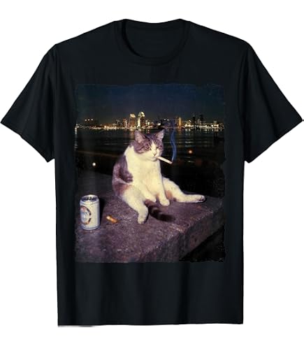 cat smoking a cigarette meme Photographic Prints for Sale Hilarious Cat with Stick