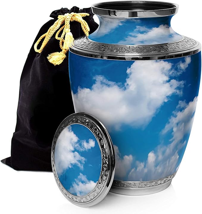 Prime Preferred Choice Heavenly Clouds Cremation Urns for Human Ashes Adult, Urns