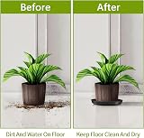 TStarJungle 5 Pack Plant Saucers 35cm Drip Trays Indoor Outdoor view 4