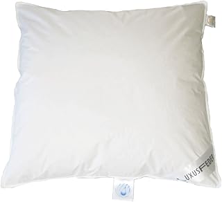 Luxusfeder Kinderwagendecke Babydecke 80x80 cm 300g 100% Daunenflaum, Babydeckchen, Wiegenbettchen, deutsches Qualitätsprodukt