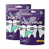 Platypus Orthodontic Flossers for Braces, 40 Count