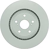 BOSCH 50011479 QuietCast Premium Disc Brake Rotor - Front, 328mm (Single) | Compatible with Select Lexus NX200t, NX300h, RX350, RX450h; Toyota Highlander, Sienna