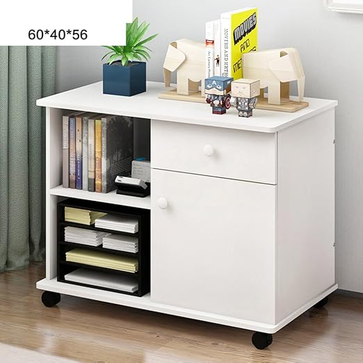 Amazon Com Homranger Simple Wooden Office Cabinet Console File Cabinet Removable Low Cabinet Lock Drawer Data Cabinet Lockers Bedroom Table F
