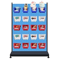 AERCANA Wall Mounted Hanging Bins Plastic Stackable