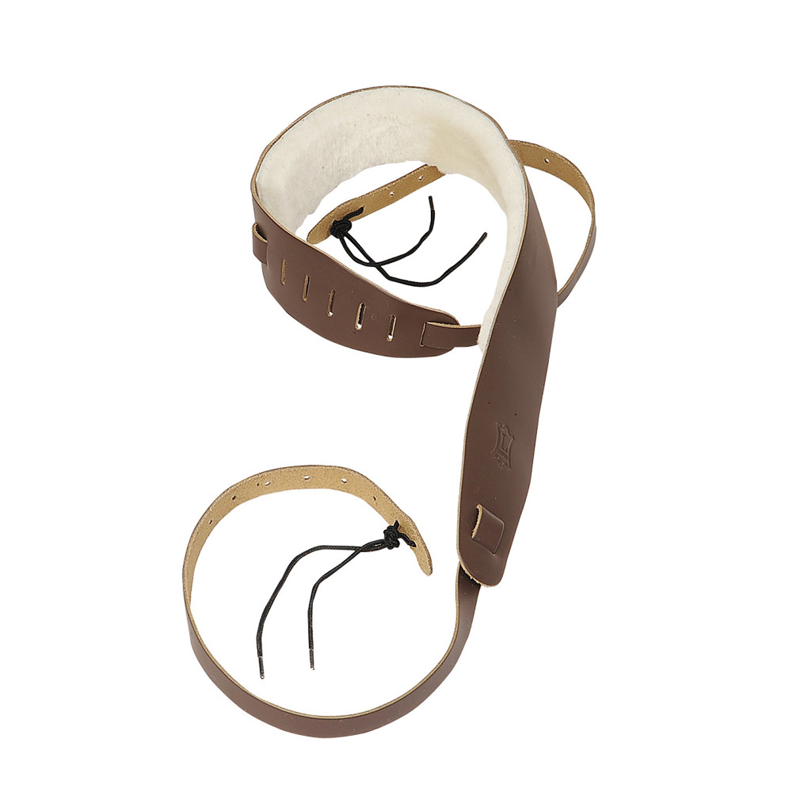 Levy's Leathers Pm14-brn Leather Banjo Cradle Strap - Brown