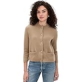 Vince Women's Shrunken Snap Cardigan
