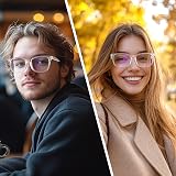 COOLOO Blue Light Blocking Glasses Anti Glare TR90 Frames view 6