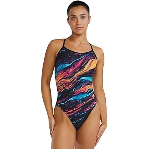 TYR Women's Durafast Elite Solid Trinityfit One Piece Swimsuit 36