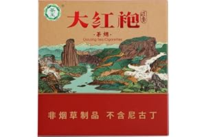 TEAGAR Herbal Cigarettes - No Nicotine & No Tobacco Tea Cigarettes - Cigarette Alternative (1 Packs / 20 Cigarettes) - Oolong Tea