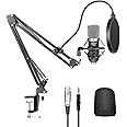 Neewer NW-700 Professional Studio Broadcasting Recording Condenser Microphone & NW-35 Adjustable Recording Microphone Suspens