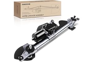 A-Premium Front Windshield Wiper Motor and Linkage Assembly Compatible with Chevrolet & GMC Vehicles - Equinox 2010-2017, Terrain 2010-2017, Sport Utility - Replace# 25948436, 84126961
