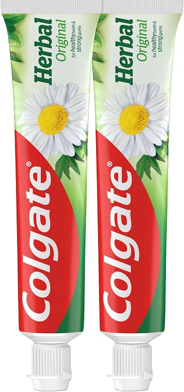 Herbal, Pasta de Dientes con Hierbas Naturales, Pack 2x75 ml