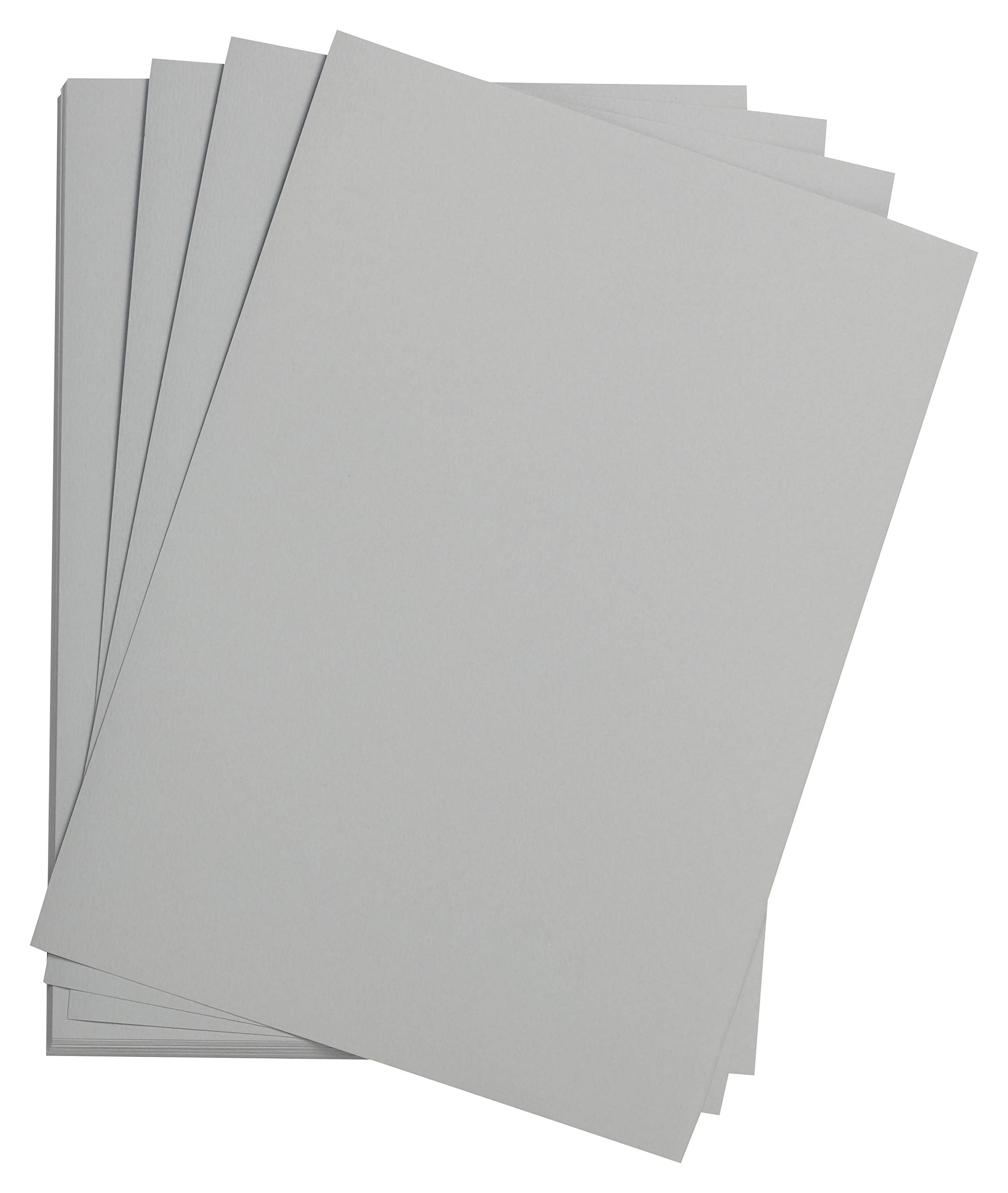 Clairefontaine - Ref 90758C - Etival Coloured Grained Drawing Paper (Pack of 25 Sheets) - A3 (42 x 29.7cm) - 160gsm Cellulose Art Paper - Light Blue - Acid Free, pH Neutral