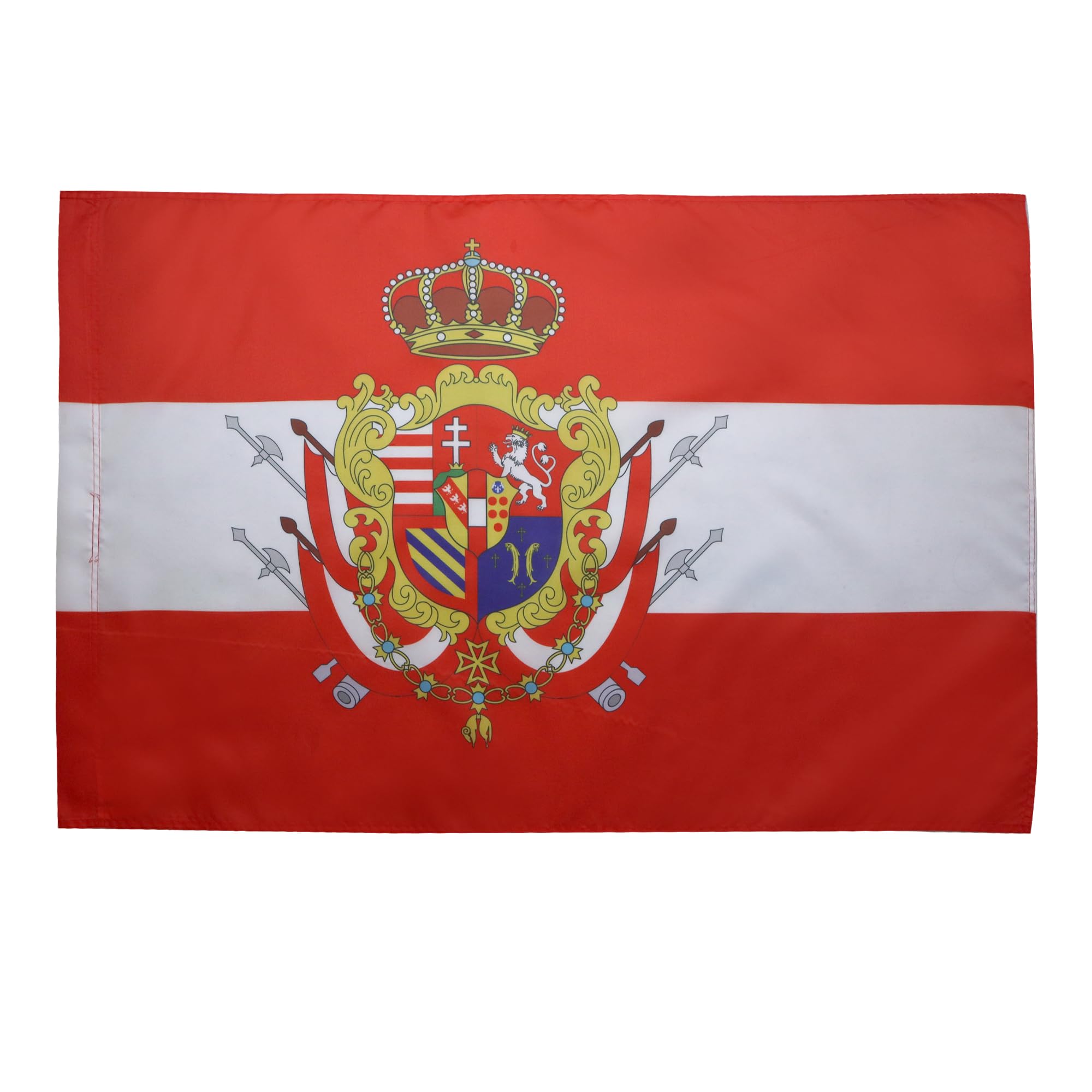 AZ FLAG - Grand Duchy of Tuscany Flag - 2x3 Ft - Granducato di Toscana Banner with Sleeve - 100% Polyester - Fade Resistant - Vivid Colors - 2' x 3' Feet - 90x60 Cm