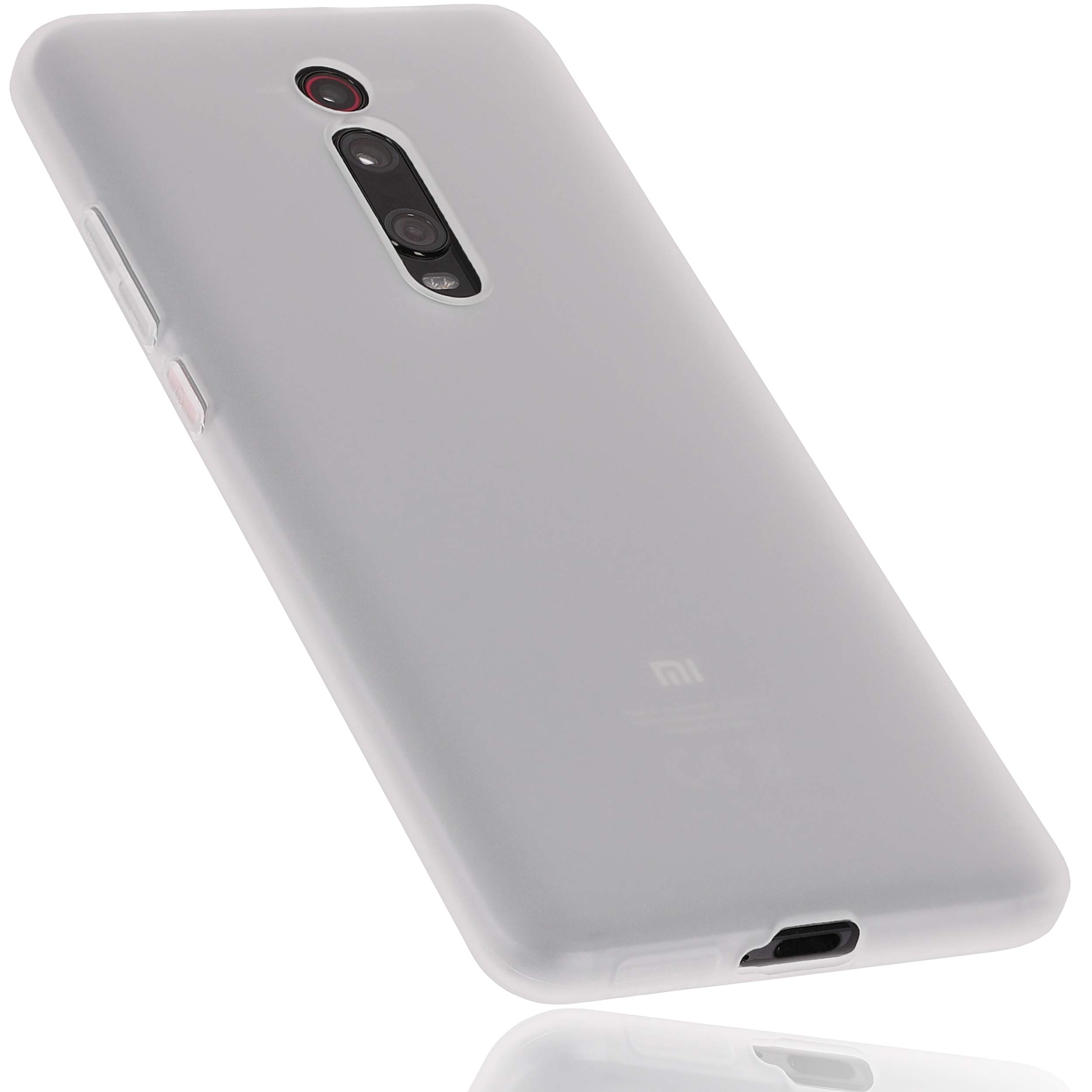 mumbi Case Compatible with Xiaomi Mi 9T / Mi 9T Pro Mobile Phone Case, Transparent White