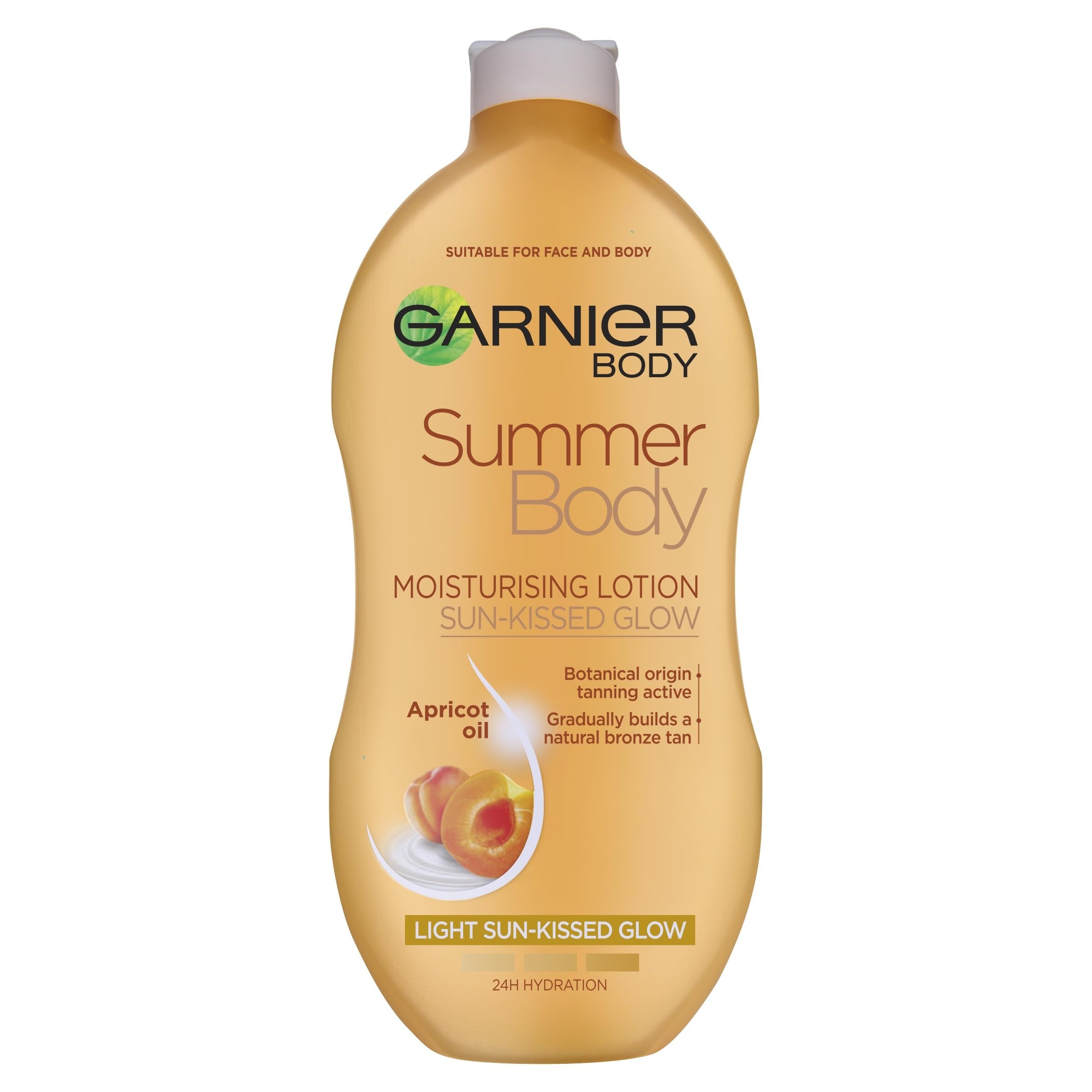 Garnier Skinactive Body Garnier Summer Body Gradual Self Tan Moisturiser Light, Hydrating Tanning Lotion for a Glowing Sunkissed Tan 250 ml — image 1