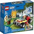 LEGO City Forest Fire 60247 Firefighter Toy, Cool Building Toy for Kids (84 Pieces)