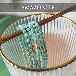 Morchic Green Amazonite Natural Gemstone Adjustable