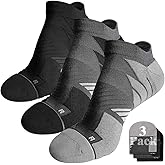 Hylaea No Show Running Athletic Anti-Blister Wicking Coolmax Socks, Seamless Anti-odor
