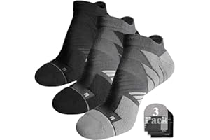 Hylaea No Show Running Athletic Anti-Blister Wicking Coolmax Socks, Seamless Anti-odor