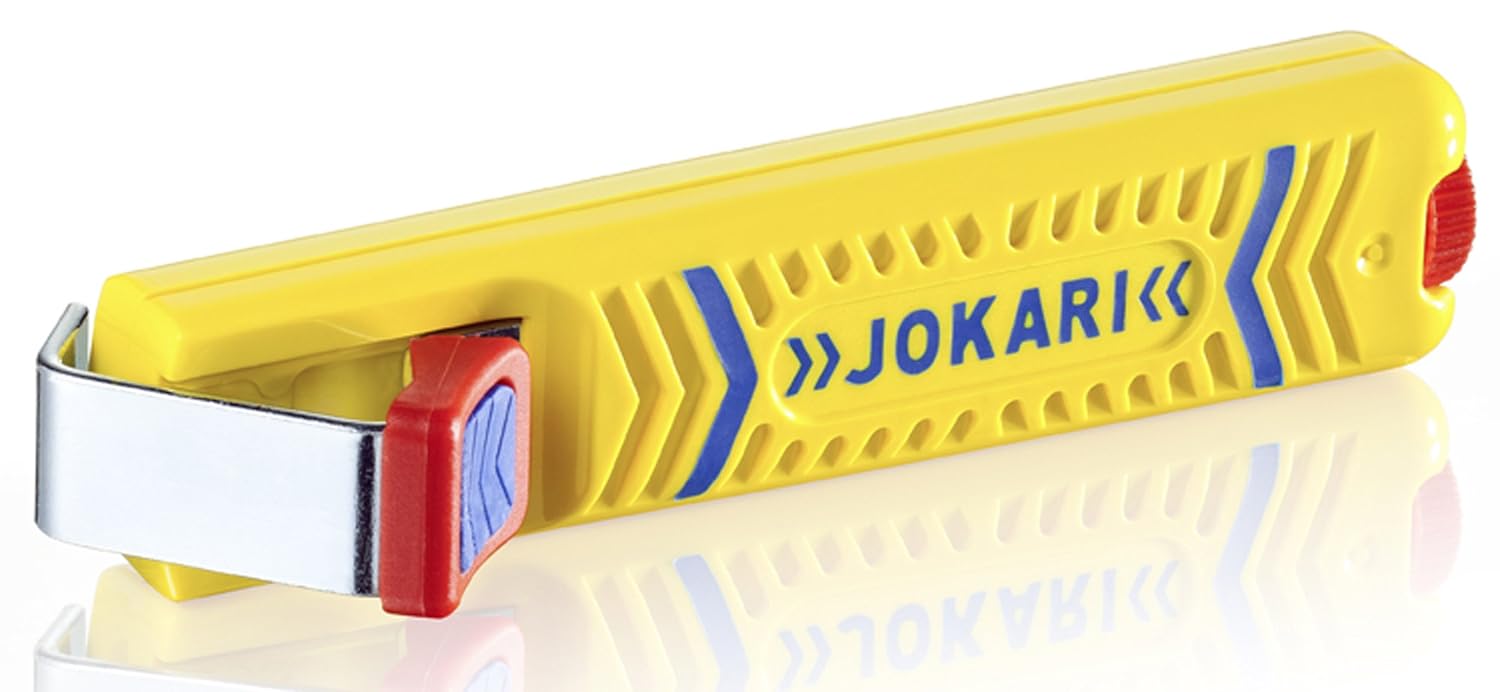 JOKARI Original Stripper PC-Cat - Outil Pour Dénuder Câbles Réseau Cat 5-7 - Réf. 30161