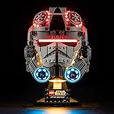 BRIKSMAX Light Kit for Lego-75429 at-at Driver Helmet -Led Lighting Compatible with Lego Star Wars Building Set- Not Include 