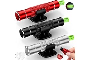 smosun Safehammer - Upgraded Safe Hammer Glass Breaker Under Water, Car Hammer Seatbelt Cutter Window Breaker Emergency Escape Tool, Safehammer Glass Breaker for New Cars (3PCS Red & Black & Silver)