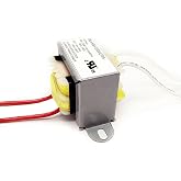 NVMIDTC 120V to 12V AC Transformer, 10VA/0.83A Max, 135&deg;C Thermal Fuse, 1PK | UL Recognized Component, Class 2 Step-Down Transformer, for Lighting, Access Control, Vintage Audio &amp; Small Repair Projects